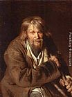 Portrait of an Old Peasant (study) by Ivan Nikolaevich Kramskoy